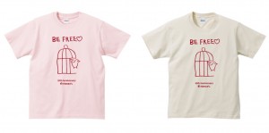 BE FREE♡Tシャツ